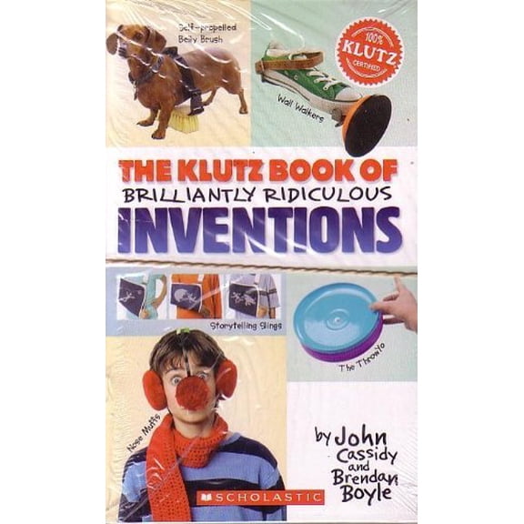 Pre-Owned The Klutz Book of Brilliantly Ridiculous Inventions Klutz Books Paperback John; Boyle Cassidy