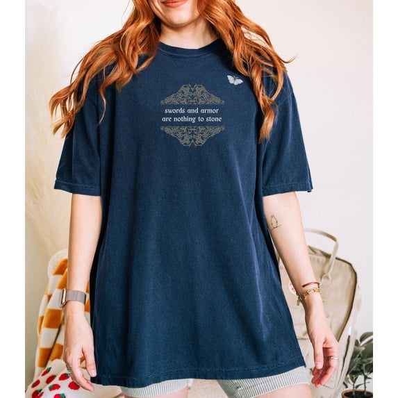 The Knight and The Moth T-Shirt, Gothic Novel Apparel