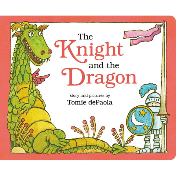 The Knight and the Dragon, (Board Book)