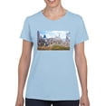 thumbnail image 1 of The Knights Journey T-Shirt Women -Anthony Chirstou Designs, Female 5X-Large, 1 of 4