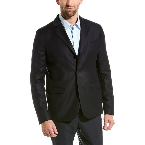 The Kooples mens Wool Suit Jacket, 46, Blue