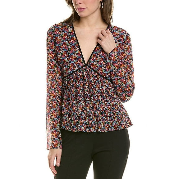 The Kooples womens  Blazing Field Top, 0, Black