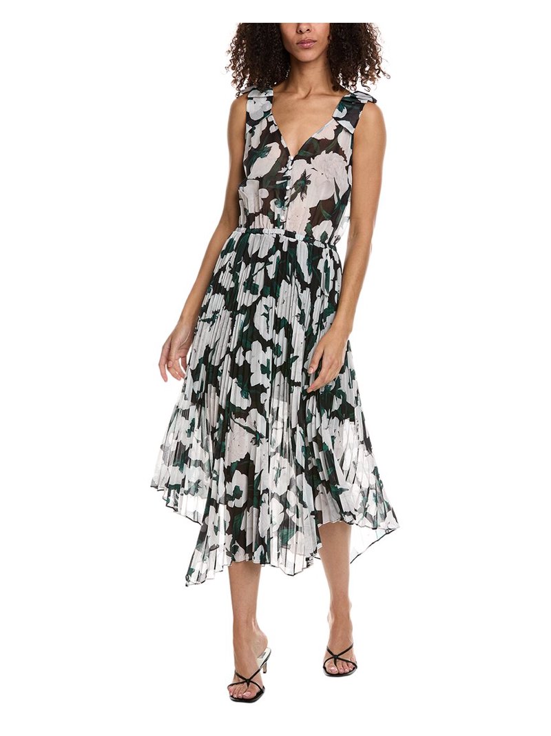 midi camo dress Leopard Printed Mesh Midi Dress Small
