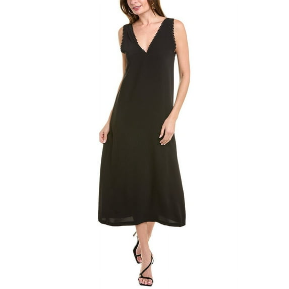 The Kooples womens Midi Dress, 2, Black