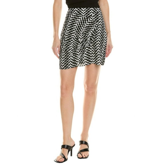 The Kooples womens    Zigzag Skirt, 1, White