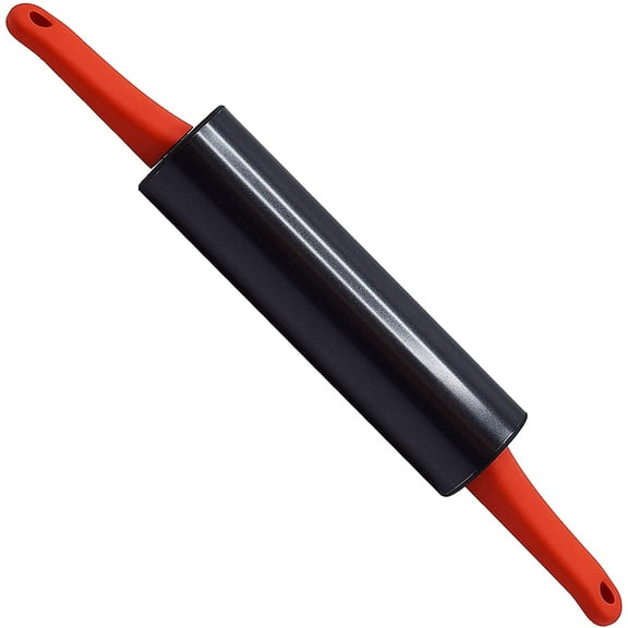 The Kosher Cook, 20 Inch Non Stick Rolling Pin - Red