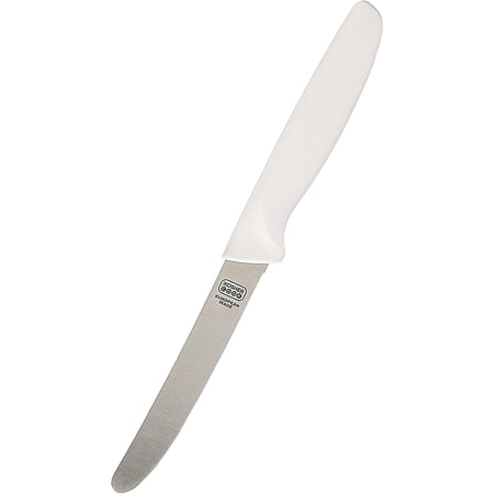 The Kosher Cook, 4.5 Inch German Steel Steak Knives - White