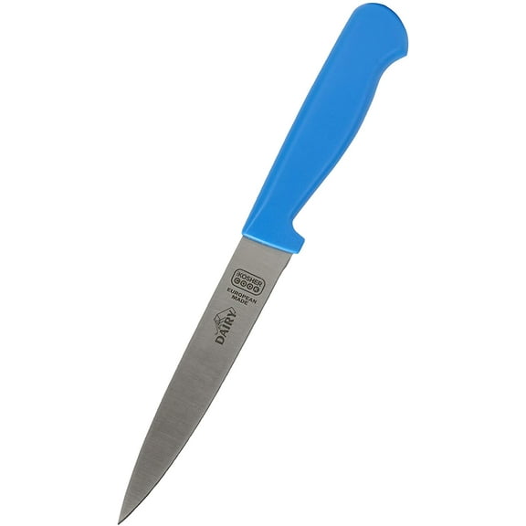 The Kosher Cook, 6 Inch German Stainless Steel Utility Knives - Blue