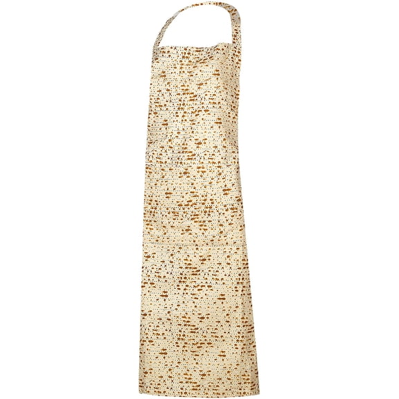 The Kosher Cook, Passover Seder Pesach Matzah Design Kitchen Apron - 100% Cotton