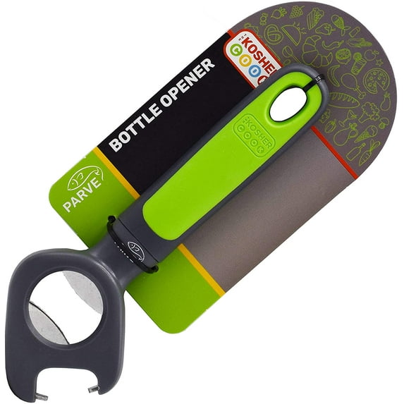 The Kosher Cook, Professional Bottle and Cap Opener - Green