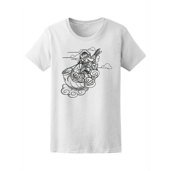 The Kung Fu Sea Lion T-Shirt Women -Image by Shutterstock, Female Medium