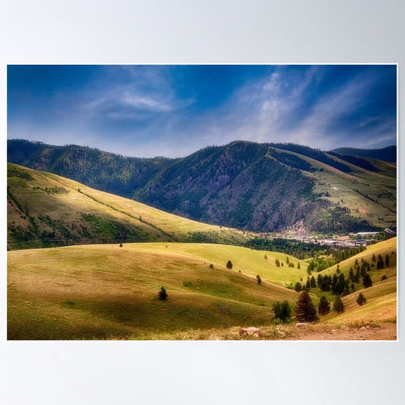 The L And M - Missoula, Mt Poster Wall Art, Modern Wall Decor For Living Room Bedroom, 16x24 UNFRAMED