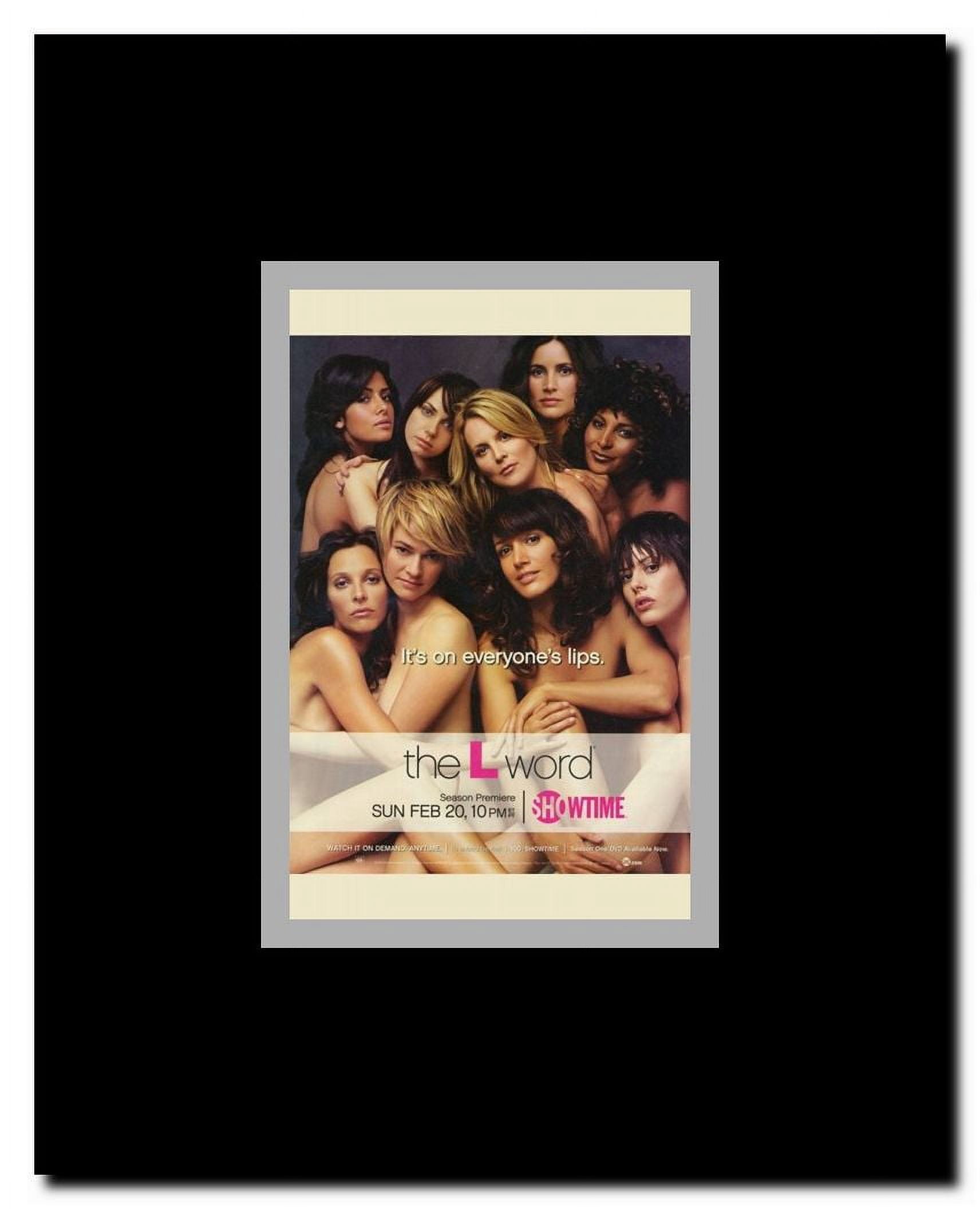 The L Word Framed Movie Poster