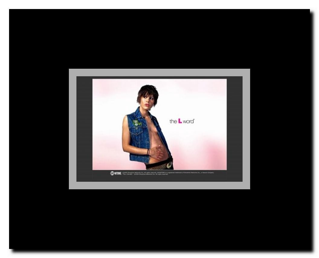The L Word Framed Movie Poster