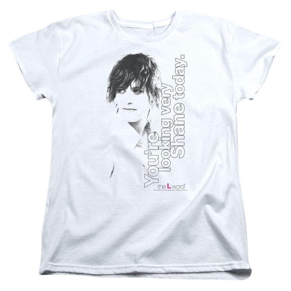 The L Word - Looking Shane Today - Women's Short Sleeve Shirt - Small