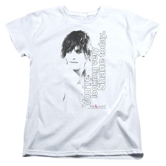The L Word Looking Shane Today Women's T-Shirt White