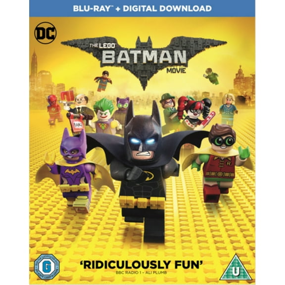 The LEGO Batman Movie (Blu-ray) Michael Cera Ralph Fiennes Rosario Dawson Will Arnett