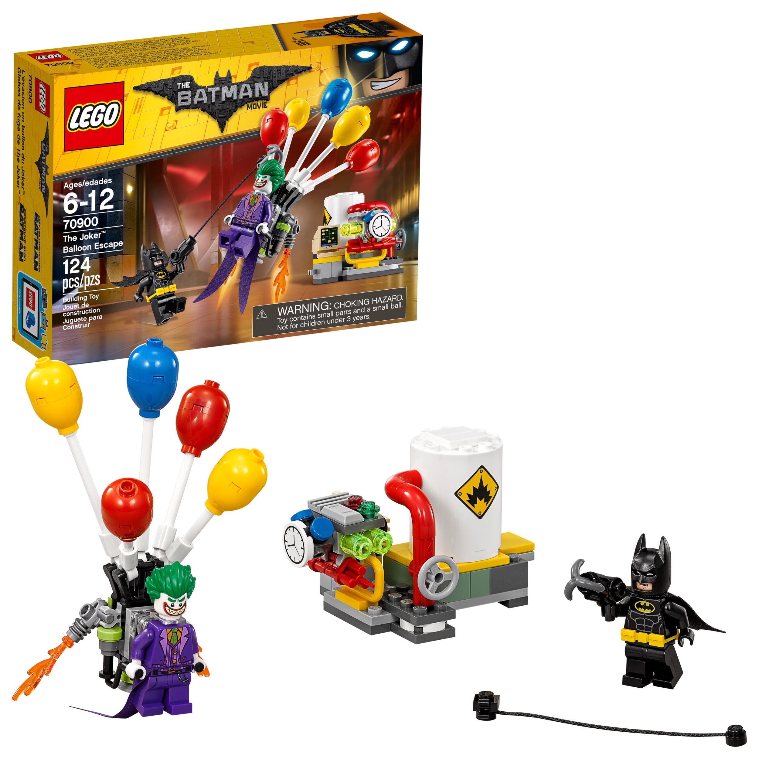 Grisling Mediator flyde The LEGO Batman Movie - The Joker Balloon Escape (70900) - Walmart.com