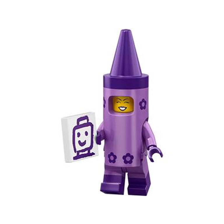 The LEGO Movie 2 Minifigures Series 71023 CRAYON GIRL PURPLE