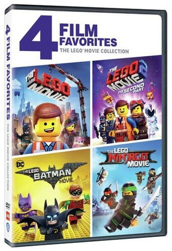 Warner Home Video Animated LEGO Movie 4-Film Collection (DVD), Kids & Family