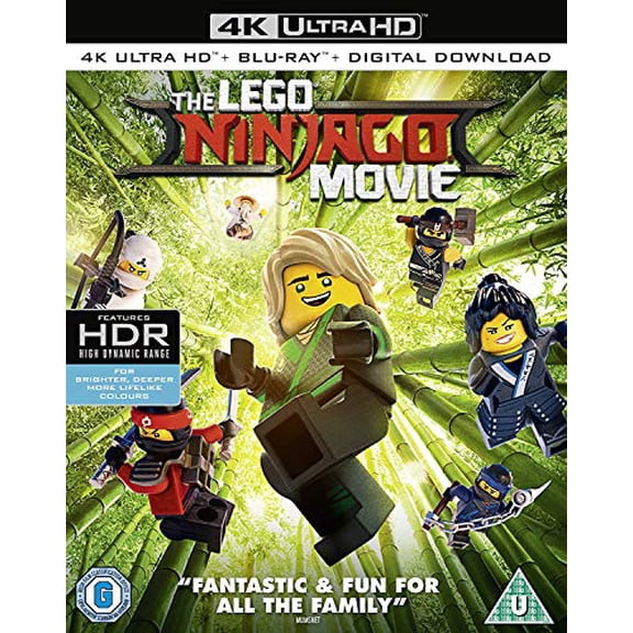 The LEGO Ninjago Movie (4K Ultra HD) Charlie Bean Paul Fisher
