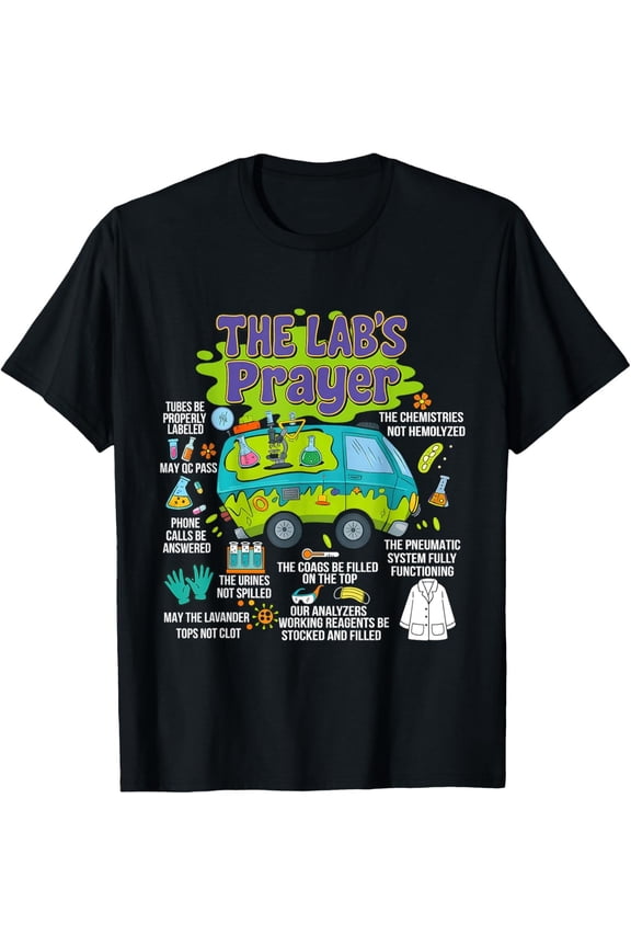 The Lab Prayer Lab Week 2025 Medical Laboratory Scientist T-Shirt