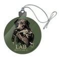 thumbnail image 1 of The Lab Results are in Labrador Duck Hunting Acrylic Christmas Tree Holiday Ornament, 1 of 8