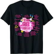 The Lab Tech's Prayer Retro Lab Tech Pink Lab Week 2024 T-Shirt