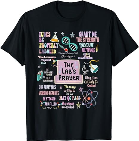 The Lab's Prayer Medical Laboratory Scientist Lab Week 2024 T-Shirt ...