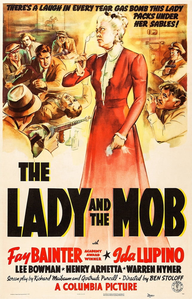 The Lady And The Mob U Canvas Art - (24 x 36)