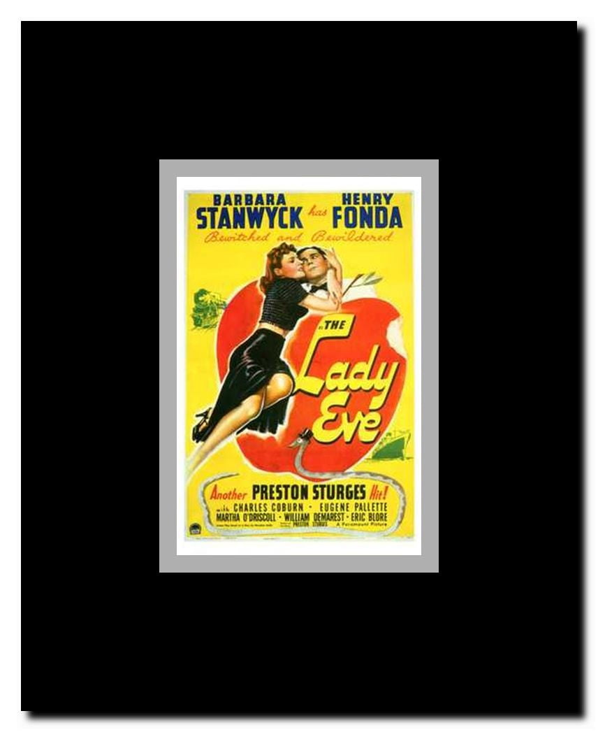 The Lady Eve Framed Movie Poster