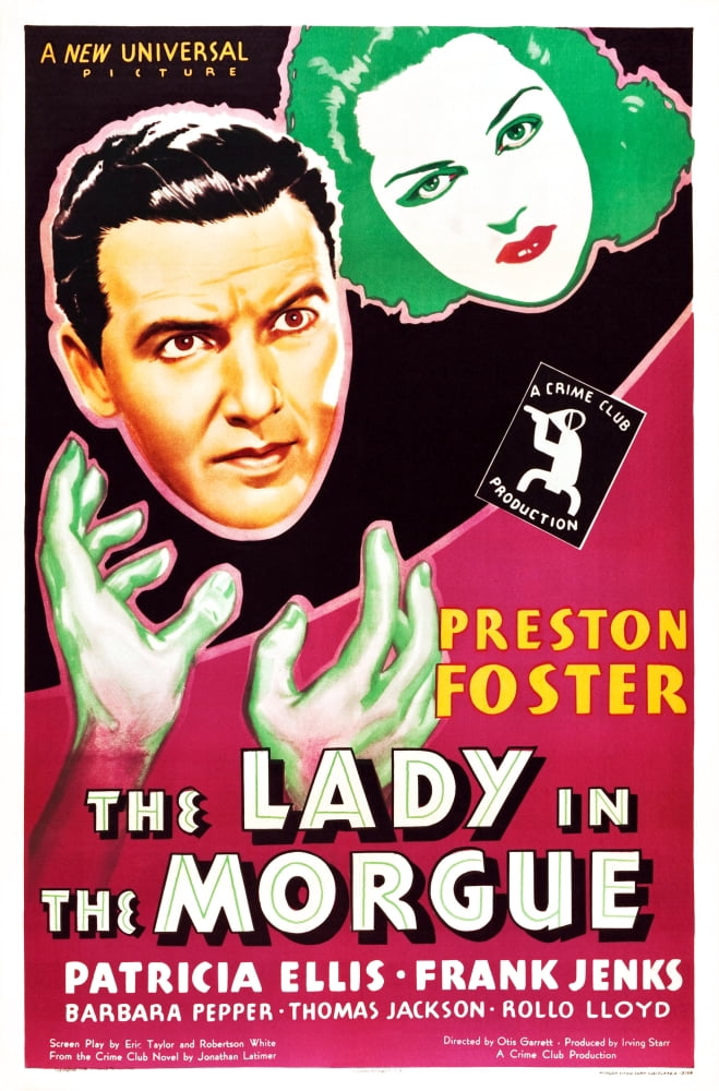 The Lady In The Morgue U Canvas Art - (24 x 36)