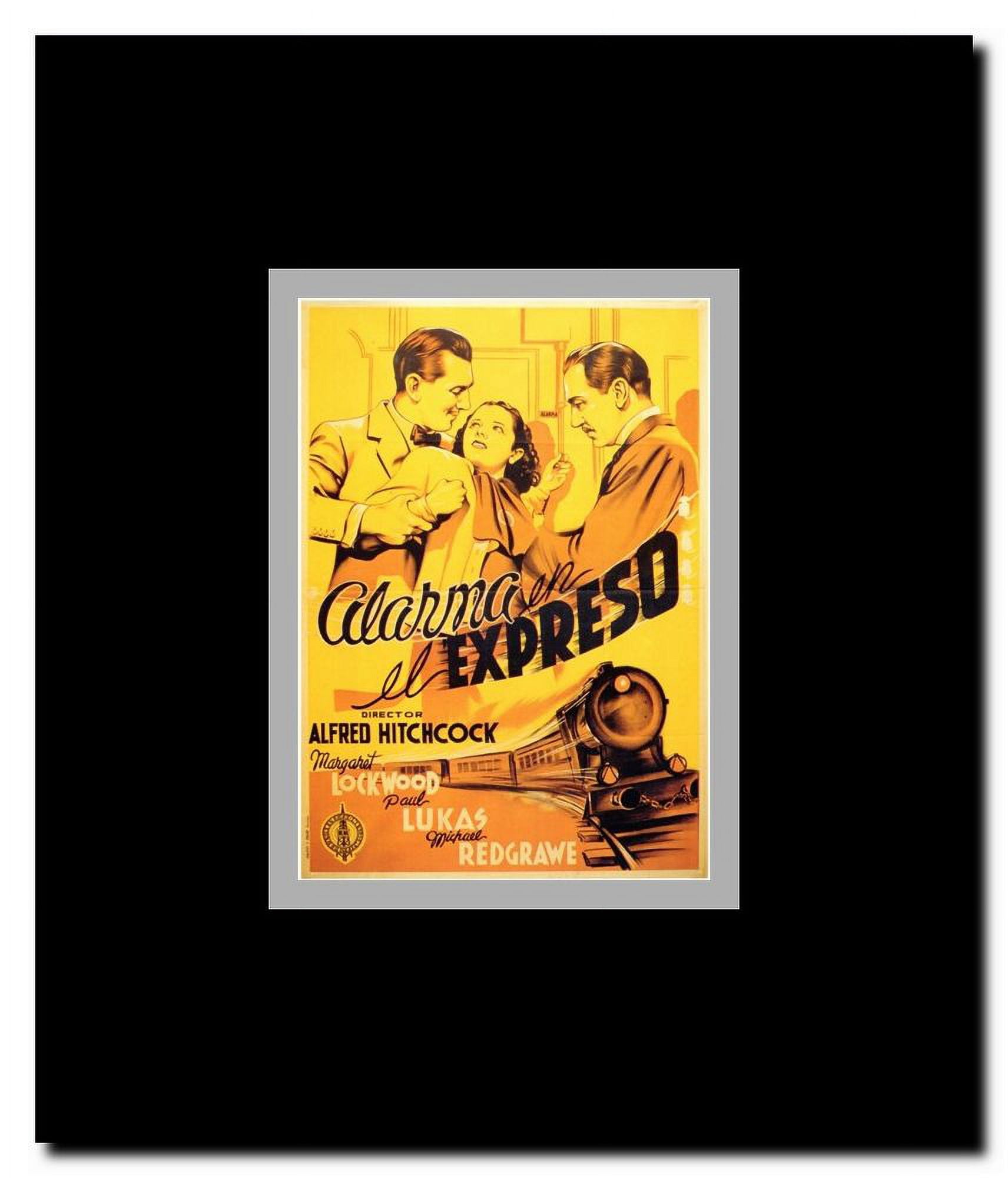 The Lady Vanishes Framed Movie Poster