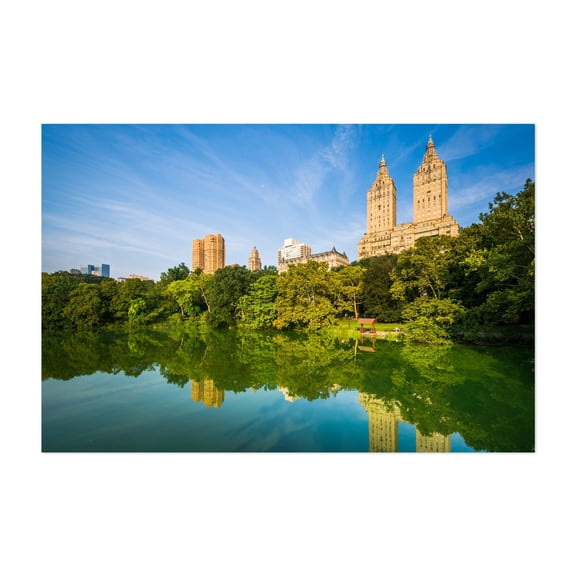 The Lake 02 - Manhattan New York Photography Unframed Wall Art Print 16 x 24 inches