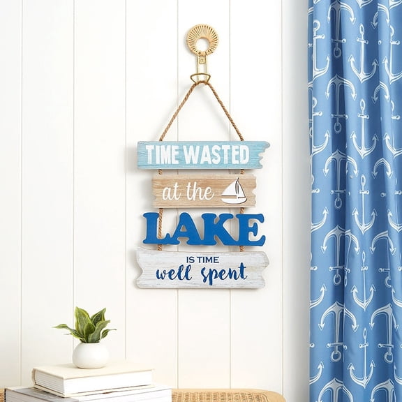 Nautical Lake Décor - Sailboat Sign