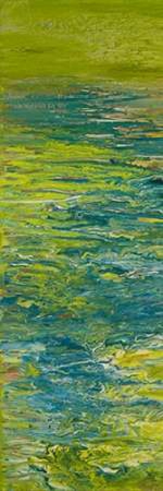 The Lake II Canvas Art - Roberto Gonzalez (8 x 24)