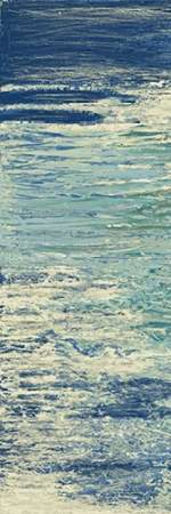 The Lake Panel I Canvas Art - M Mercado (12X36)