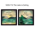 thumbnail image 1 of TrendyDecor4U The Lake Is Calling Collection By Marla Rae Wall Art V229-712, 1 of 3