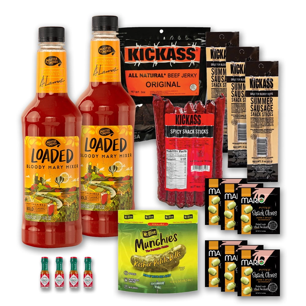 The LakeHouse 18 Piece Ultimate Bloody Mary Gift Box Just Add Vodka