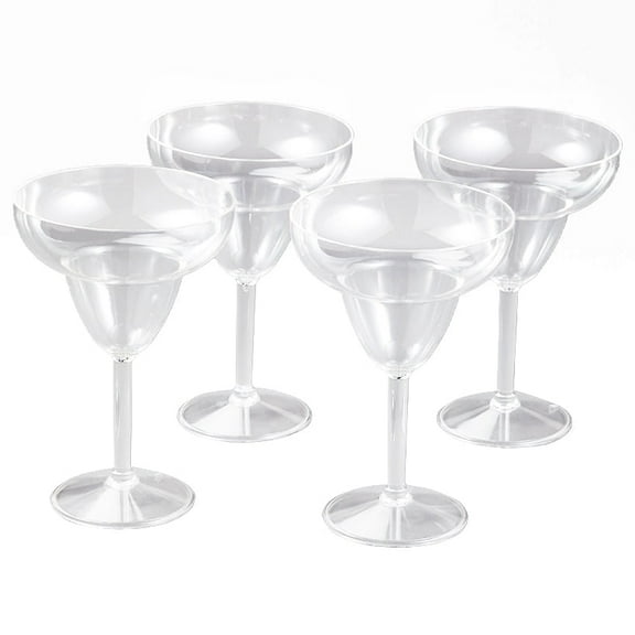 The Lakeside Collection 11 oz Margarita Glasses, Set of 4