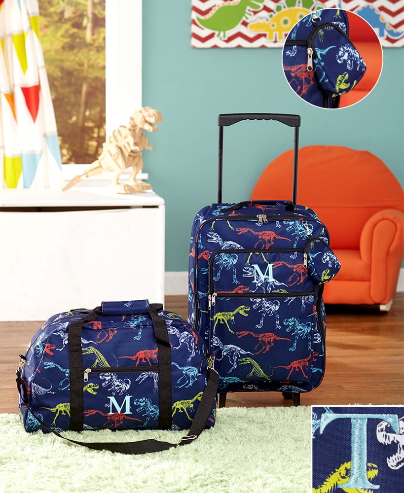 Kids monogram luggage sale