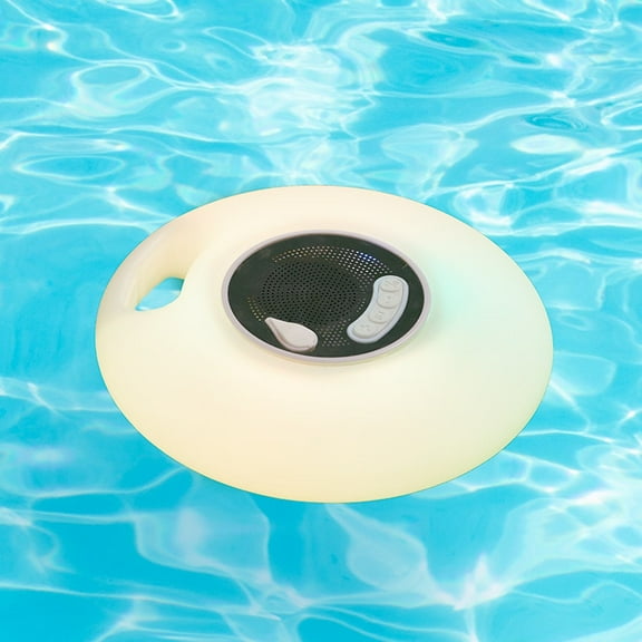 The Lakeside Collection Bluetooth Portable Speaker, White, 2126273