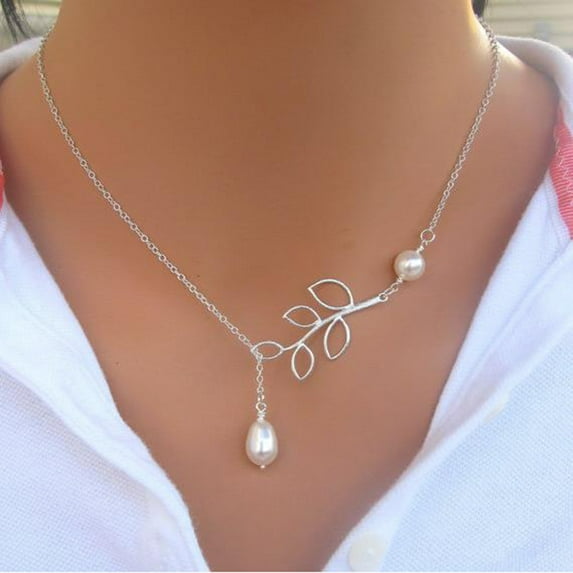 Auburet 18k White Gold Teardrop Earrings With Swarovski Crystals Wedding Bridal Women