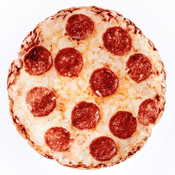 The Lakeside Collection Modern Pizza Pattern Polyester Decorative Pillow