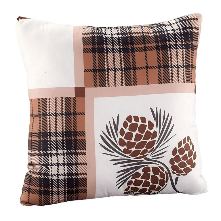 Rustic Lodge Accent Pillow