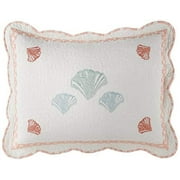 The Lakeside Collection Seashell Sham-Coral