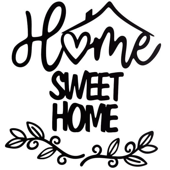 The Lakeside Collection Simple Saying Wall Art Sets - Home Sweet Home