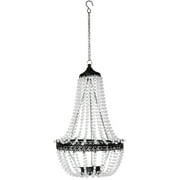 The Lakeside Collection Traditional Crystal Battery Powered Chandelier