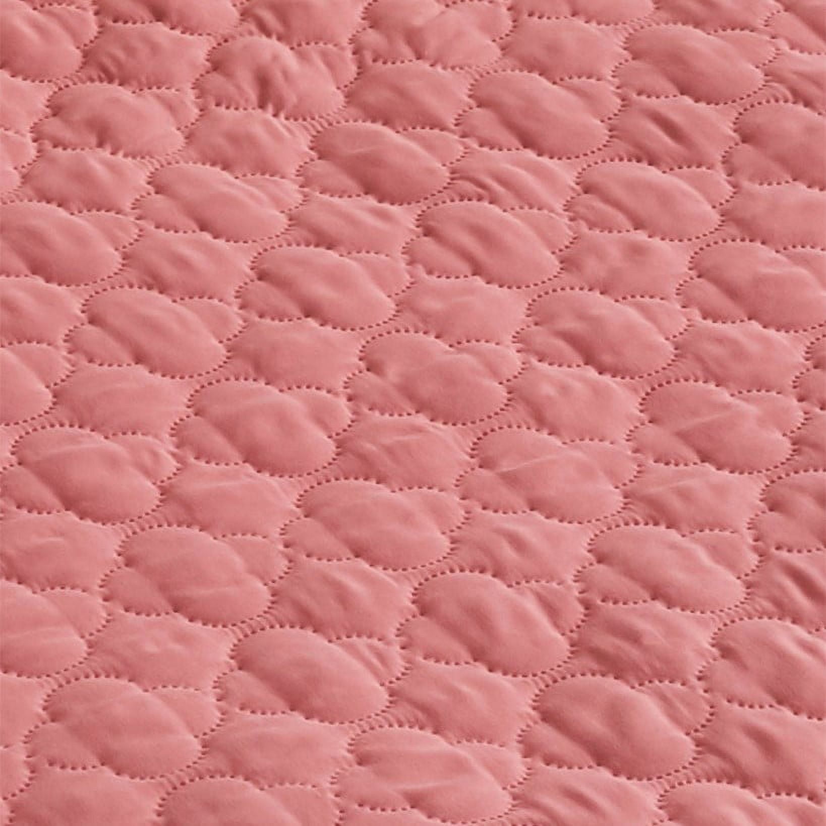 Rose Twin Size Quilted Waterproof Mattress Pad