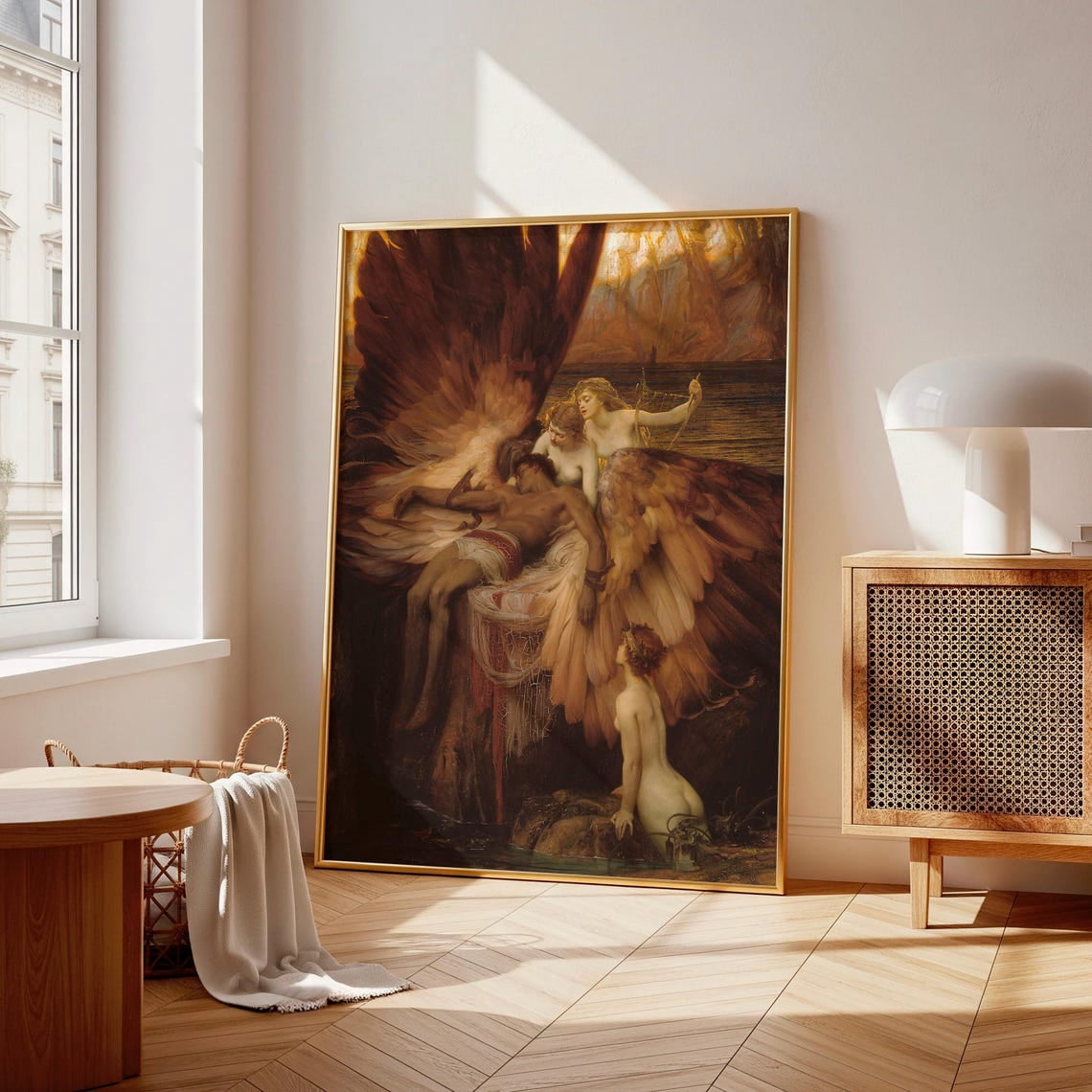 the-lament-for-icarus-poster-herbert-james-draper-vintage-wall-art